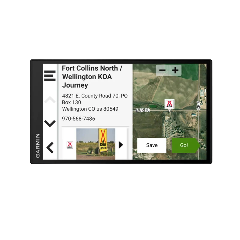 Garmin RV 795 7-inch RV Navigator, refurbished, black bezel GPS navigation system