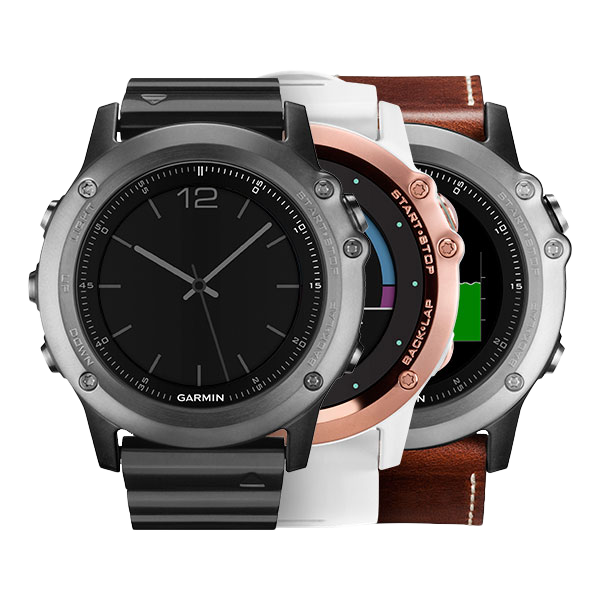 Garmin Fenix 3 Sapphire Watch w/ Metal Band (010-01338-20) by Garmin