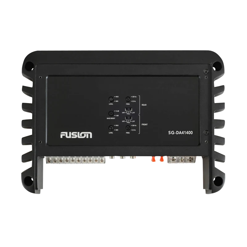 Fusion Signature Series 4-channel 1400W marine amplifier SG-DA41400, black
