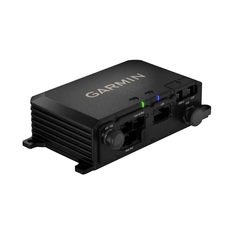 Garmin Tread Audio System unit with LED controller, black finish, model 010-02646-01