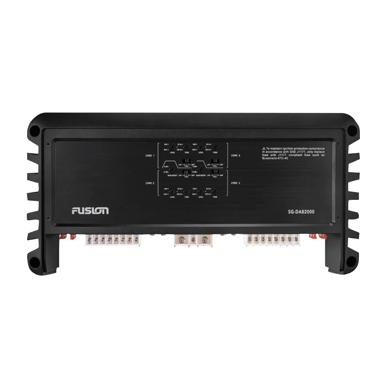 Garmin Fusion Signature Series marine amplifier, 8-channel, 2000-Watt SG-DA82000