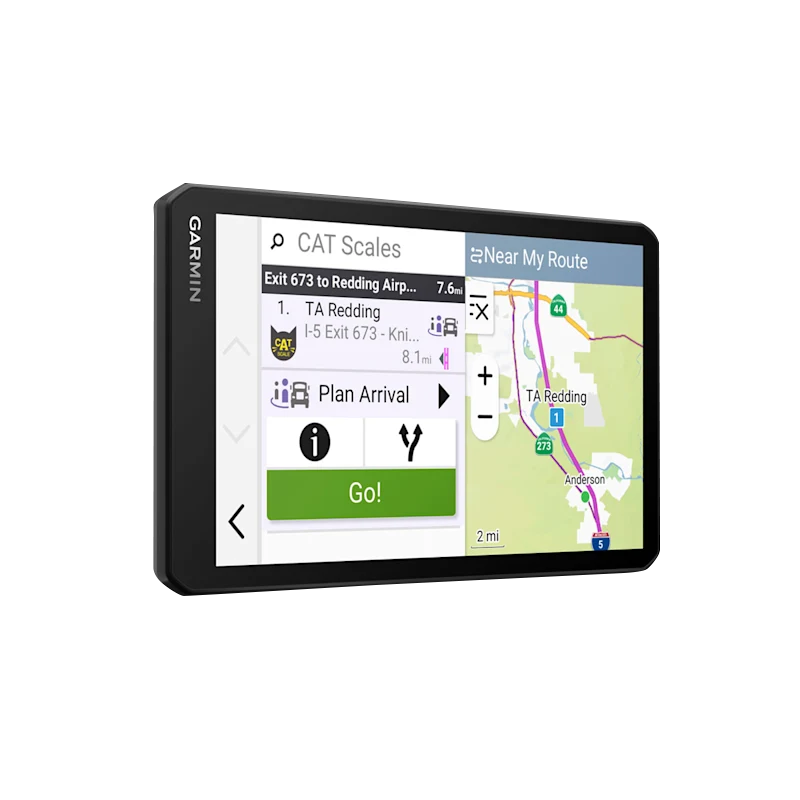 Garmin Dezl OTR720 GPS truck navigator, black 7-inch display