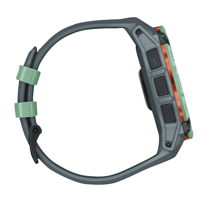 Garmin Instinct 3 AMOLED smartwatch, 50mm Neo Tropic with Twilight Band