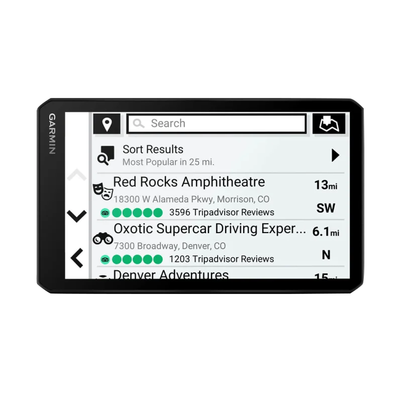 Garmin DriveCam 76 GPS Navigator with built-in dash cam and 7-inch touchscreen