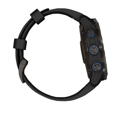 Garmin Descent Mk3i, 51 mm Carbon Gray DLC Titanium with Black Silicone Band (010-02752-10) by Garmin