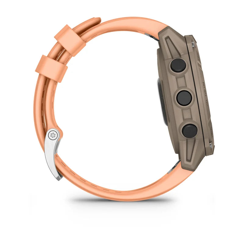 Garmin Descent G2 AMOLED Dive Watch, Paloma with Shell Pink Band (010-02986-01) by Garmin