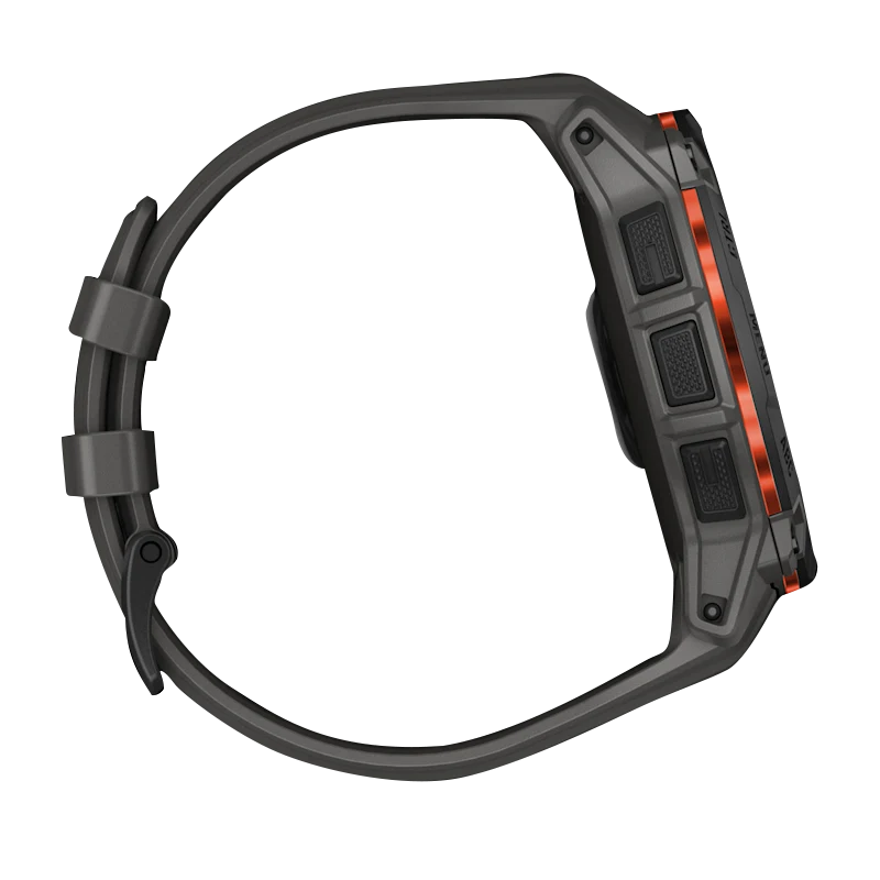 Garmin Instinct 3 Solar smartwatch, 50mm, black case with charcoal band