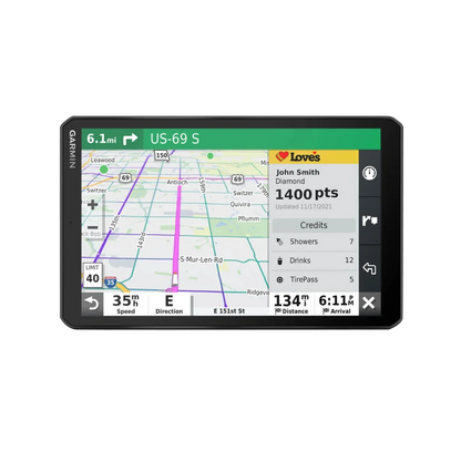 Garmin Dezl OTR810 8" GPS Truck Navigator (Garmin Certified Refurbished) by Garmin