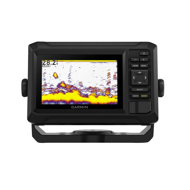 Garmin ECHOMAP UHD2 5-inch color chartplotter, black marine GPS with keypad controls