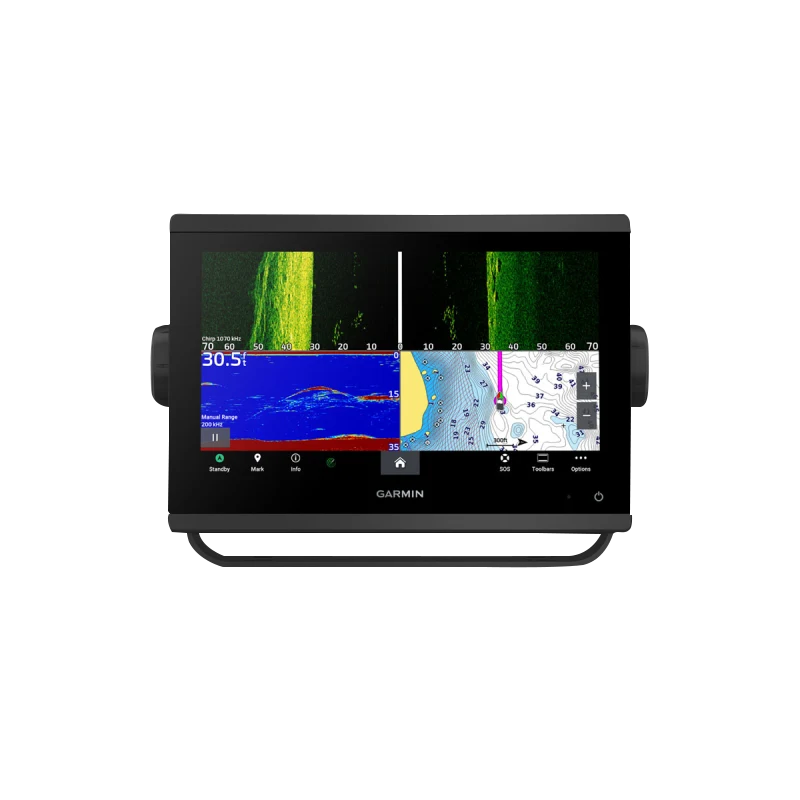 Garmin GPSMAP 943xsv marine chartplotter with GMR 18 HD+ radar, 9-inch display
