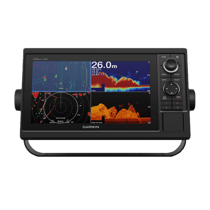 Garmin GPSMAP 1022xsv marine chartplotter, black with multi-screen display, without transducer