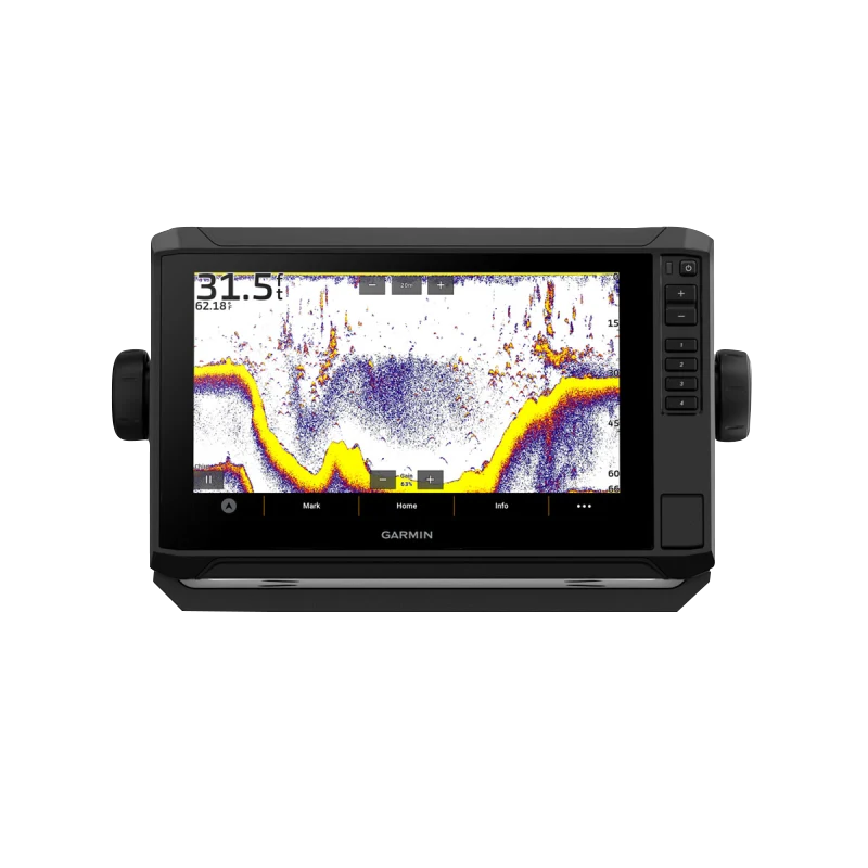 Garmin ECHOMAP UHD2 9-inch sv chartplotter, black with GT56UHD-TM transducer and Navionics+ U.S. Inland Mapping