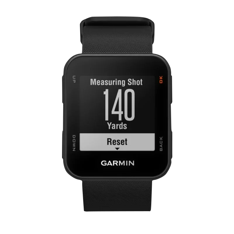 Garmin Approach S10 Black GPS golf watch, certified refurbished