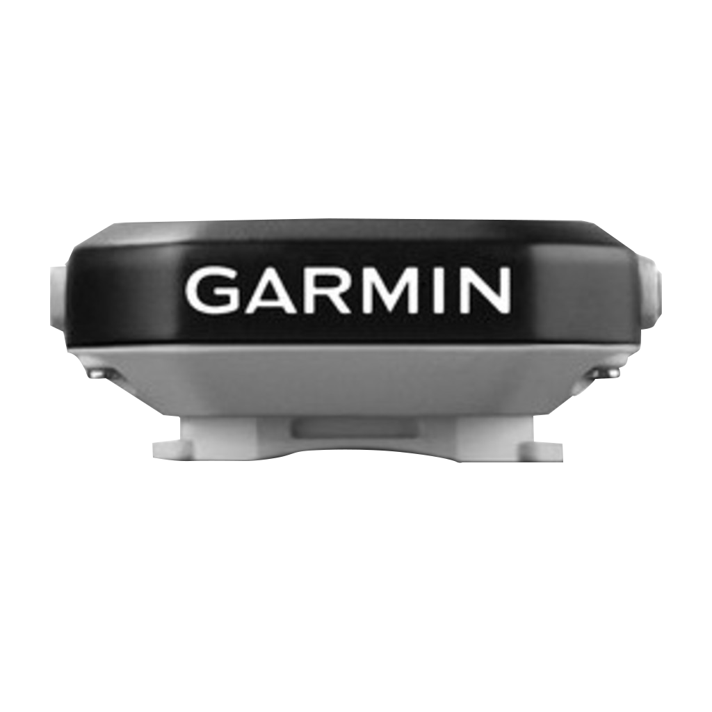 Garmin Edge 25 cycling computer with Garmin logo on black housing