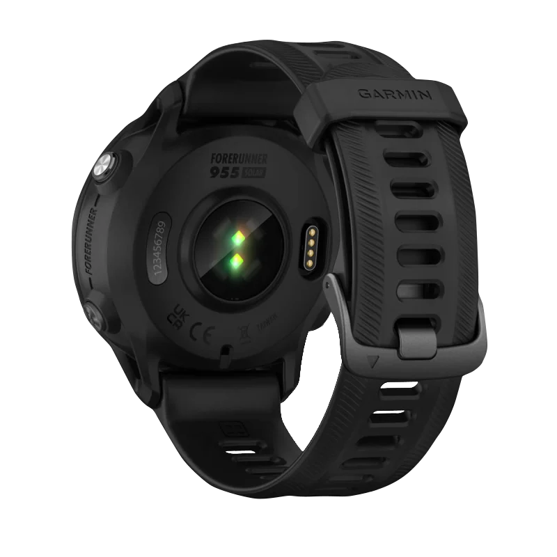 Garmin Forerunner 955 Solar smart watch, black, certified refurbished