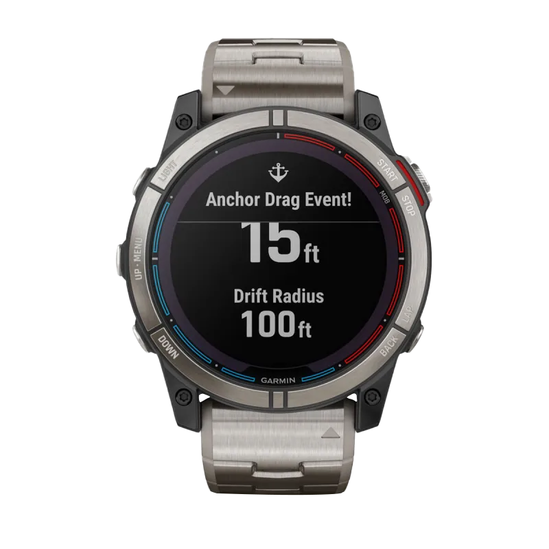 Garmin Quatix 7X Solar, Marine GPS Smartwatch with Solar Charging (Garmin Certified Refurbished) by Garmin