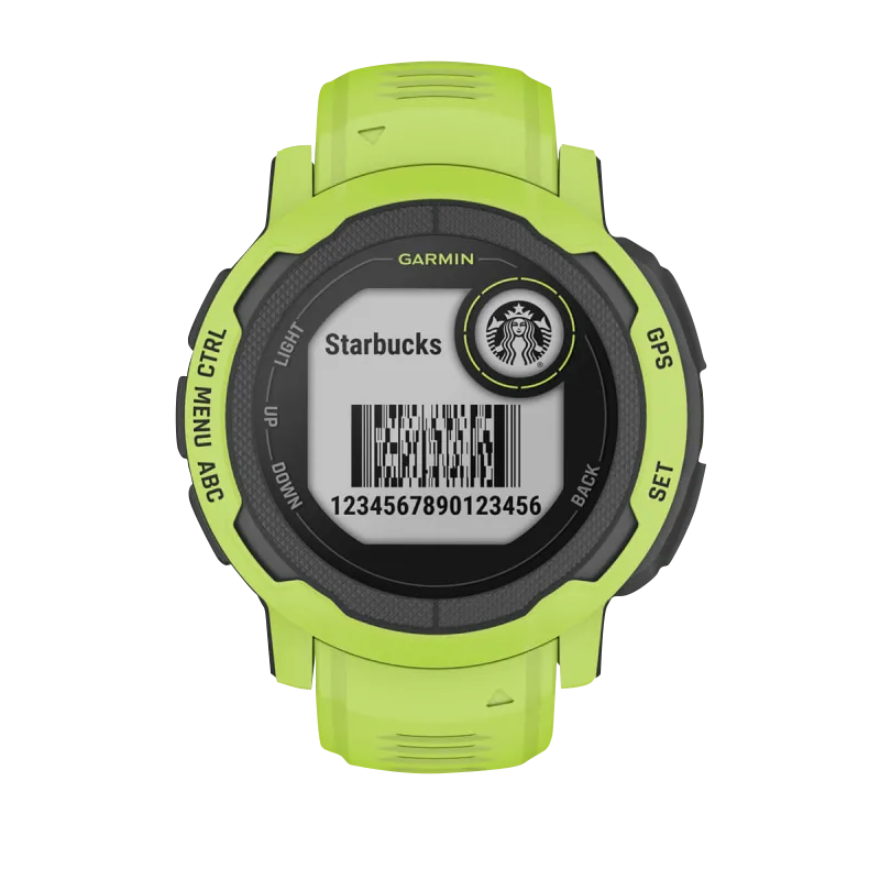 Garmin Instinct 2, Electric Lime (Garmin Certified Refurbished) by Garmin