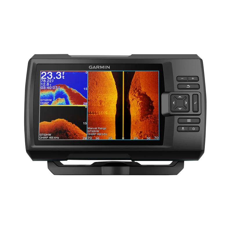 Garmin STRIKER Vivid 9sv fish finder with GT52HW-TM transducer in black