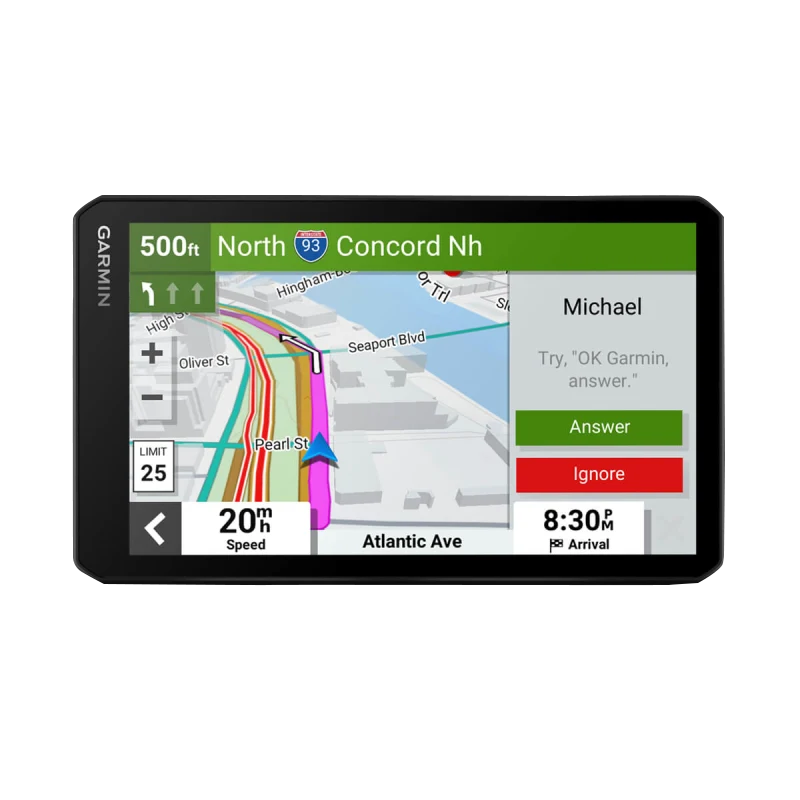 Garmin DriveCam 76 GPS navigator with built-in dash cam, 7-inch black display