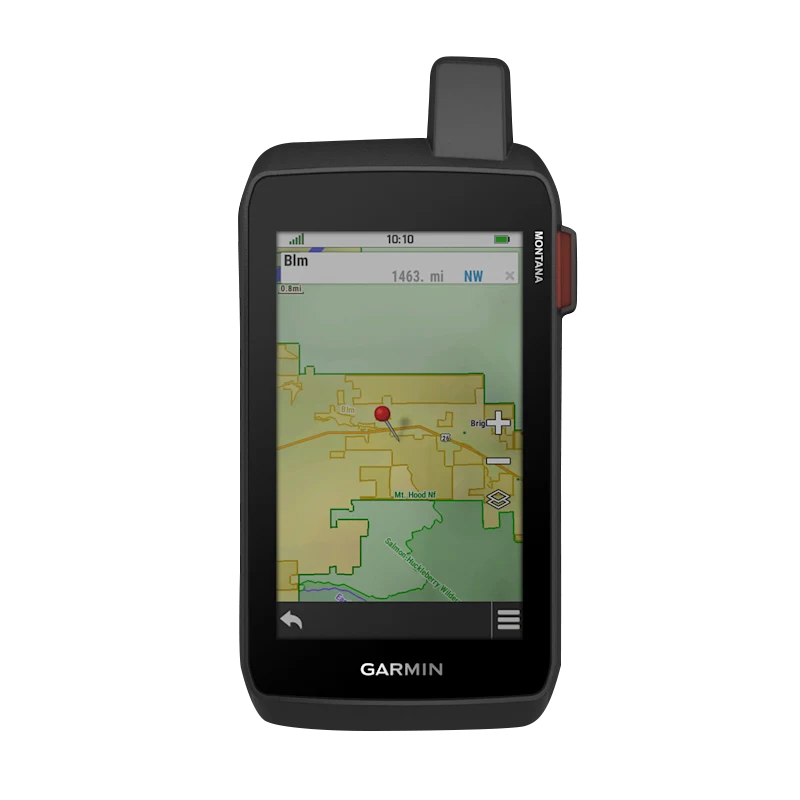 Garmin Montana 760i rugged handheld GPS with touchscreen, inReach, and 8 MP camera