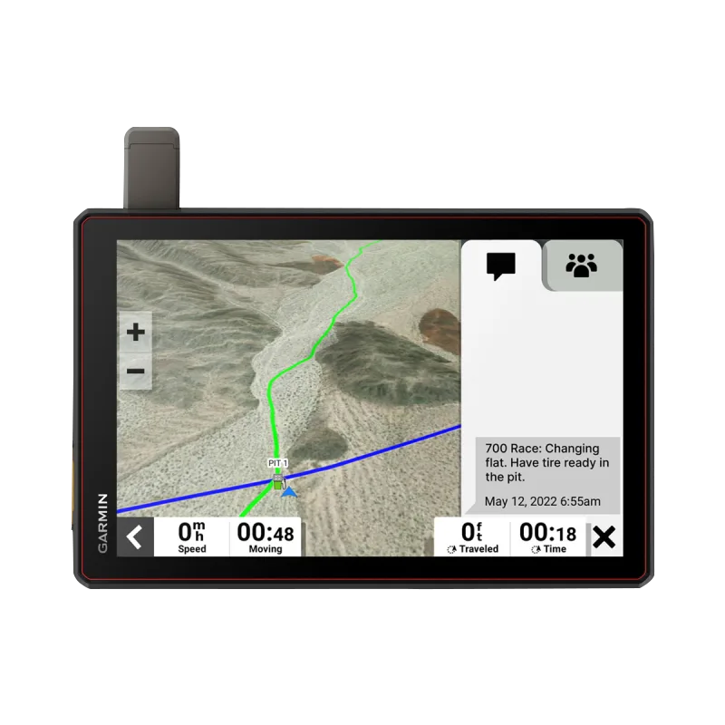 Garmin Tread XL Baja Chase 10-inch off-road navigation system with black bezel