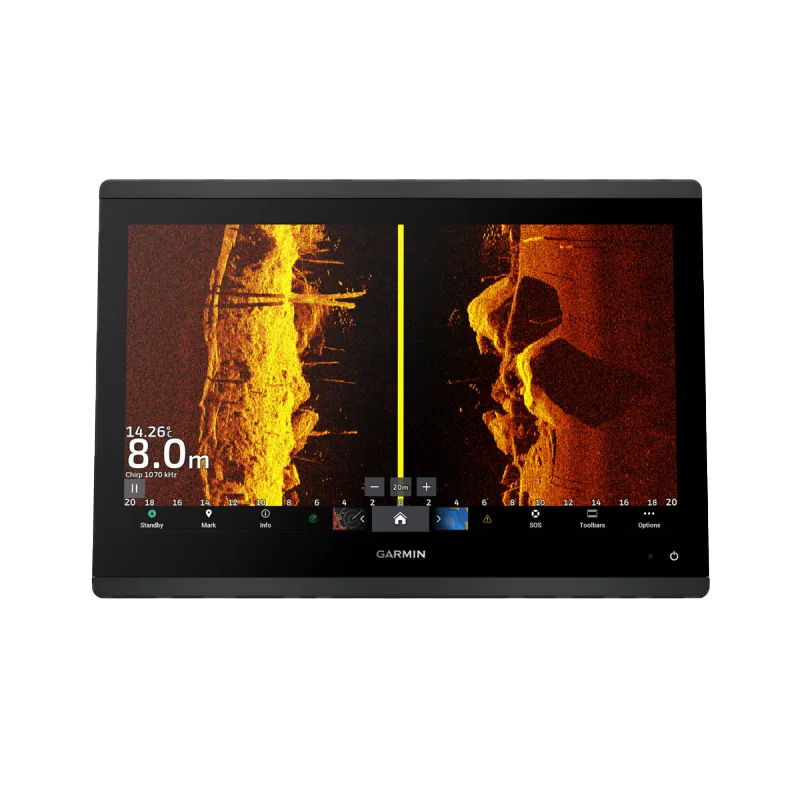 Garmin GPSMAP 1623xsv SideVü, ClearVü and Traditional CHIRP Sonar with Worldwide Basemap (010-02919-02) by Garmin