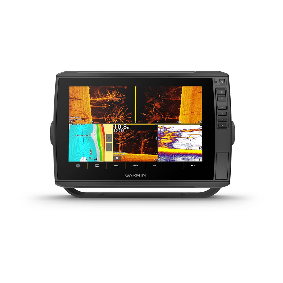Garmin ECHOMAP Ultra 2 10-inch chartplotter with GT56UHD-TM transducer