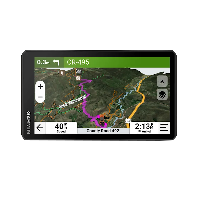 Garmin Tread 2 powersport GPS navigator, black, 6-inch display