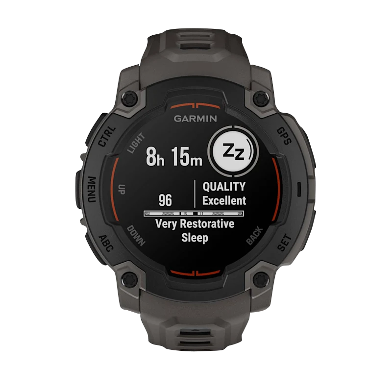 Garmin Instinct E 45mm smartwatch with charcoal band