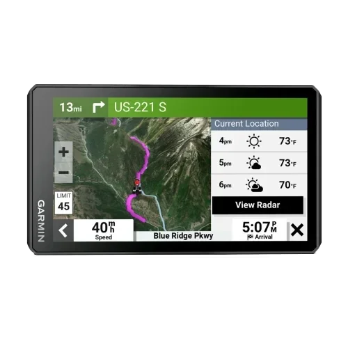 Garmin Zumo XT2 black motorcycle GPS navigator with 6-inch display, certified refurbished