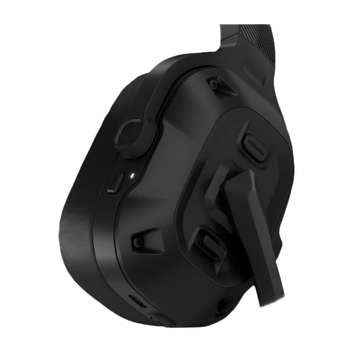 Garmin Dezl Headset 110 premium trucking headset, black over-ear with boom mic