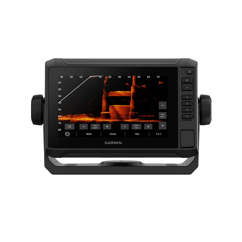 Garmin ECHOMAP UHD2 7-inch sv marine chartplotter with black bezel