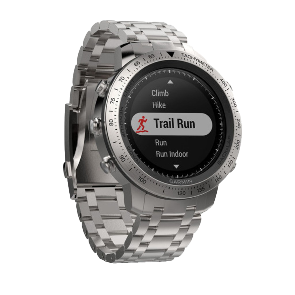 Garmin Fenix Chronos w/ Stainless Steel Band (010-01957-02) by Garmin