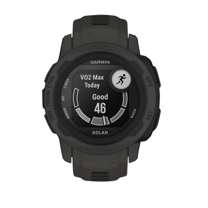 Garmin Instinct 2S Solar, Graphite (Garmin Certified Refurbished) by Garmin