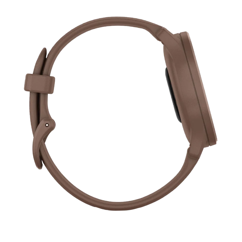 Garmin Vívomove Sport, Cocoa w/ Peach Gold Accents (Garmin Certified Refurbished) by Garmin