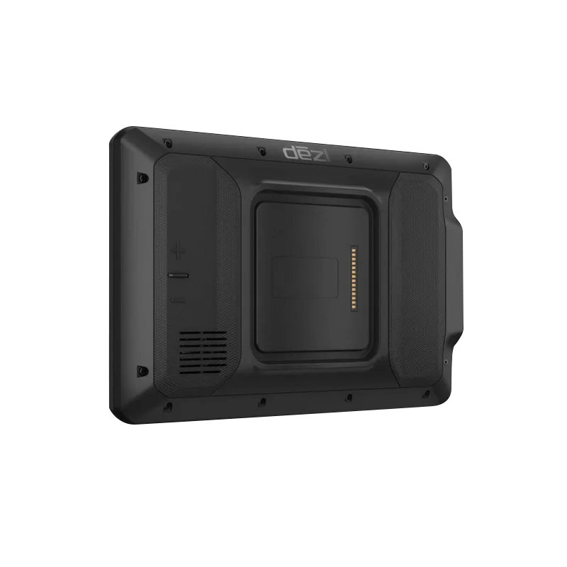 Garmin Dezl OTR810 8-inch GPS truck navigator, certified refurbished, black.