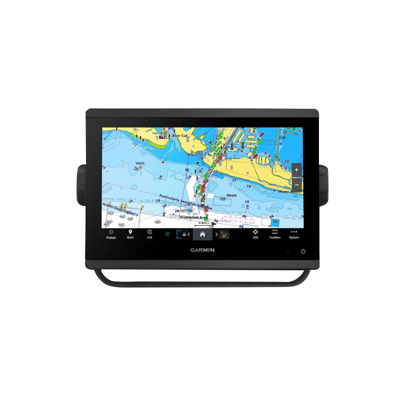 Garmin GPSMAP 943xsv marine chartplotter with GMR 18 HD+ radar, 9-inch display, Navionics