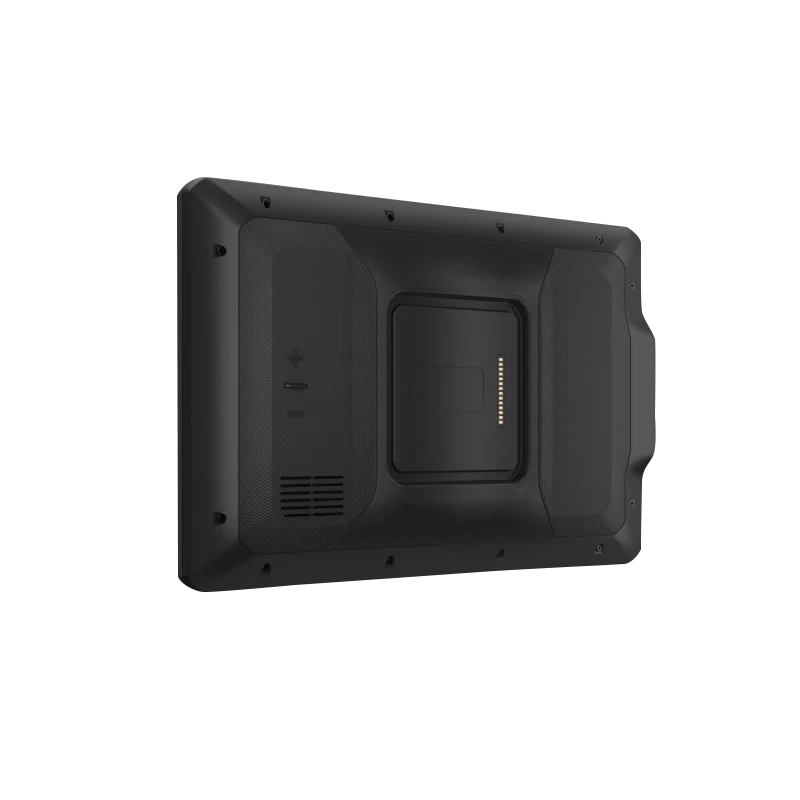 Garmin RV 1095 10-inch RV navigator, back view, black