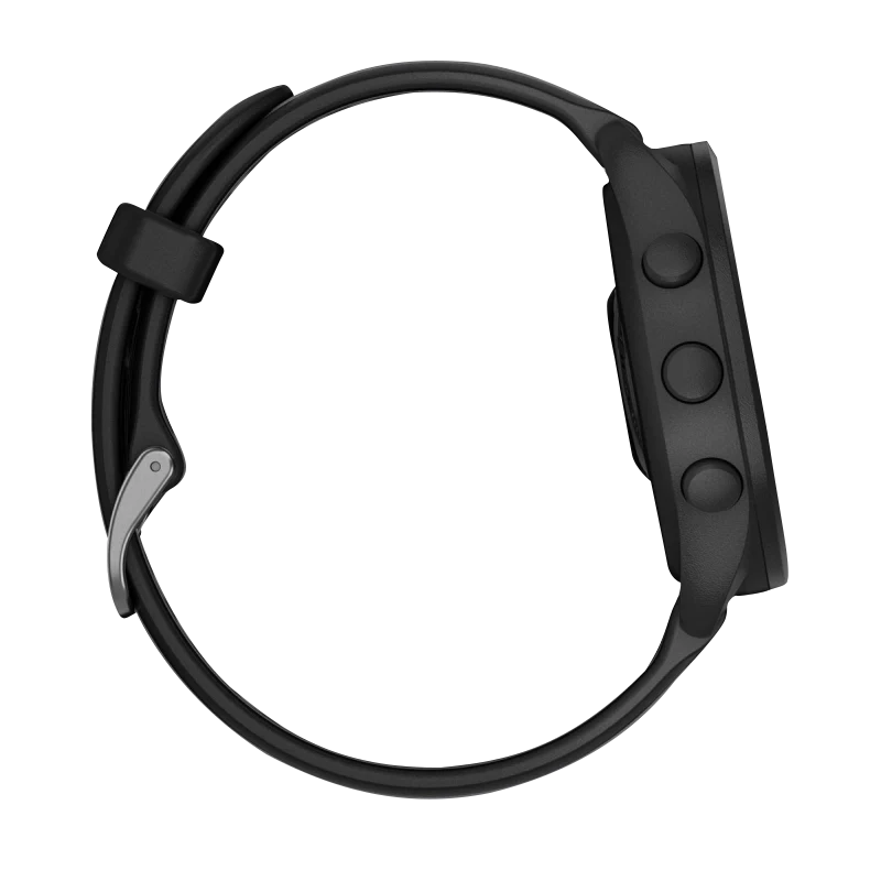 Garmin Forerunner 165 Music smart watch, black slate gray band