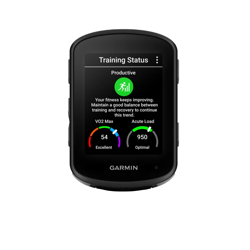 Garmin Edge 540 cycling GPS computer with sensor bundle; black device with Garmin branding