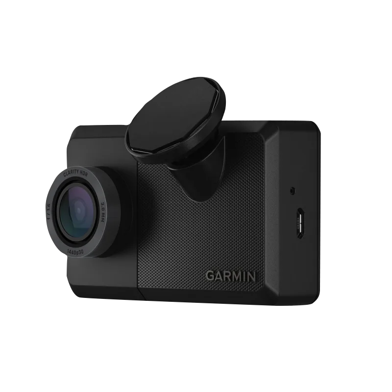 Garmin Dash Cam Live 1440p LTE, black dash camera with 140° field of view