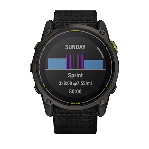 Garmin Enduro 3 Black, Ultraperformance GPS Smartwatch with Navigation, Activity, and Health Features (010-02751-00) by Garmin