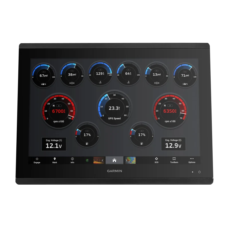 Garmin GPSMAP 8417 MFD With Worldwide Basemap (010-01510-00) by Garmin