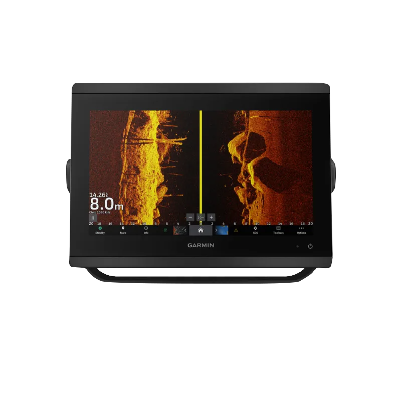 Garmin GPSMAP 8412xsv marine chartplotter, black, with worldwide basemap and sonar