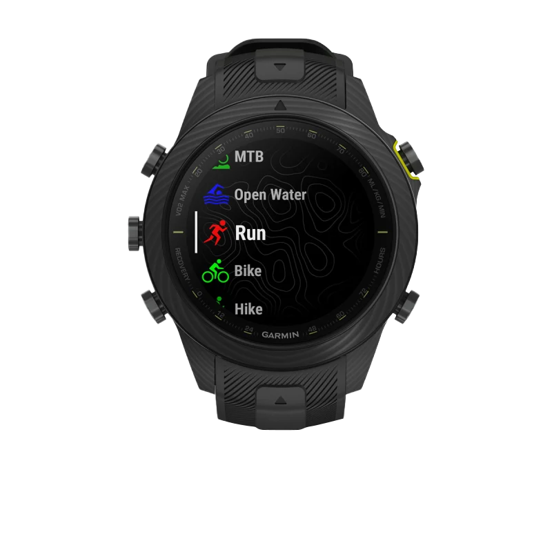 Garmin MARQ Athlete (Gen 2), Carbon Edition Modern Tool Watch (010-02722-10) by Garmin