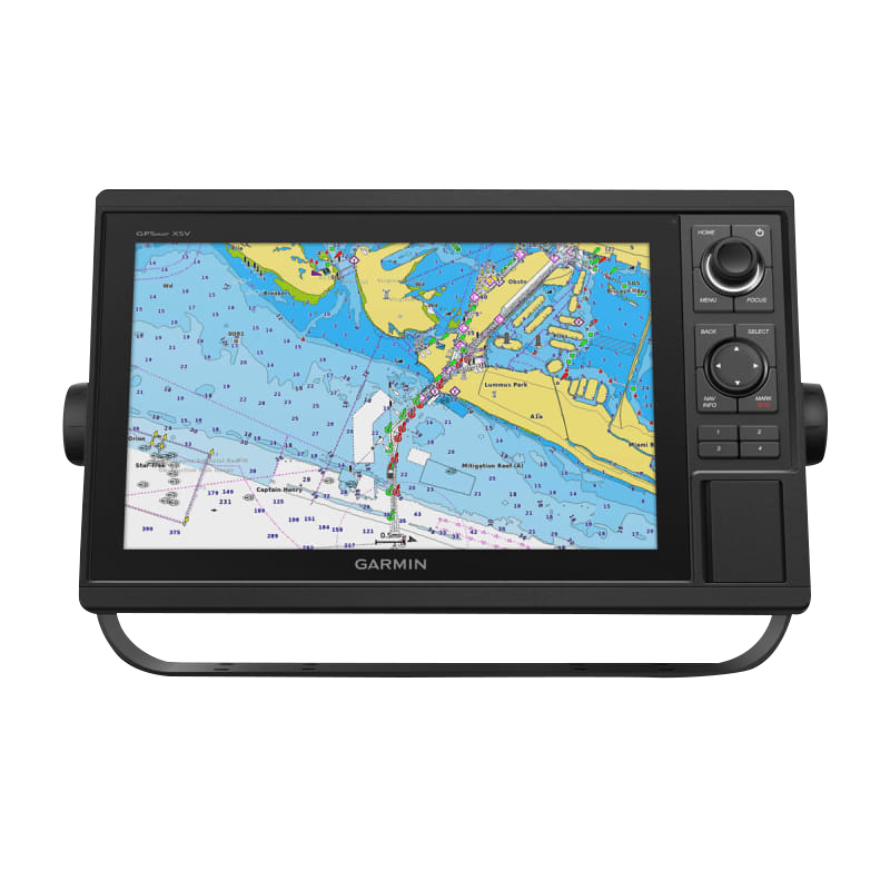 Garmin GPSMAP 1242xsv black marine chartplotter with GT52HW-TM transducer