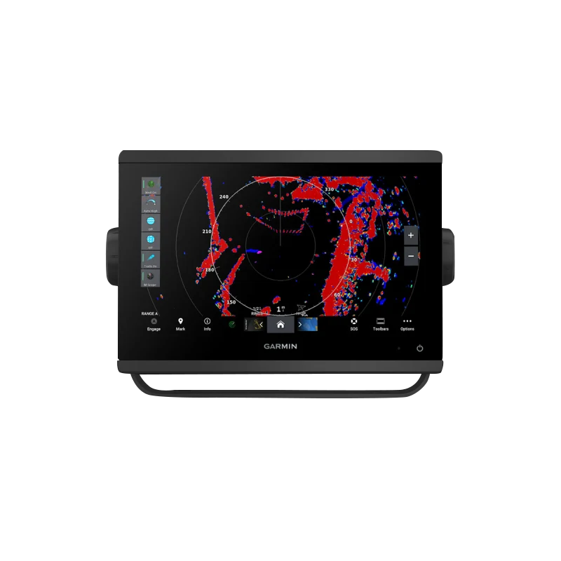 Garmin GPSMAP 943xsv marine chartplotter with GMR 18 HD+ radome, 9-inch display, Navionics, SideVü/ClearVü and traditional Chirp