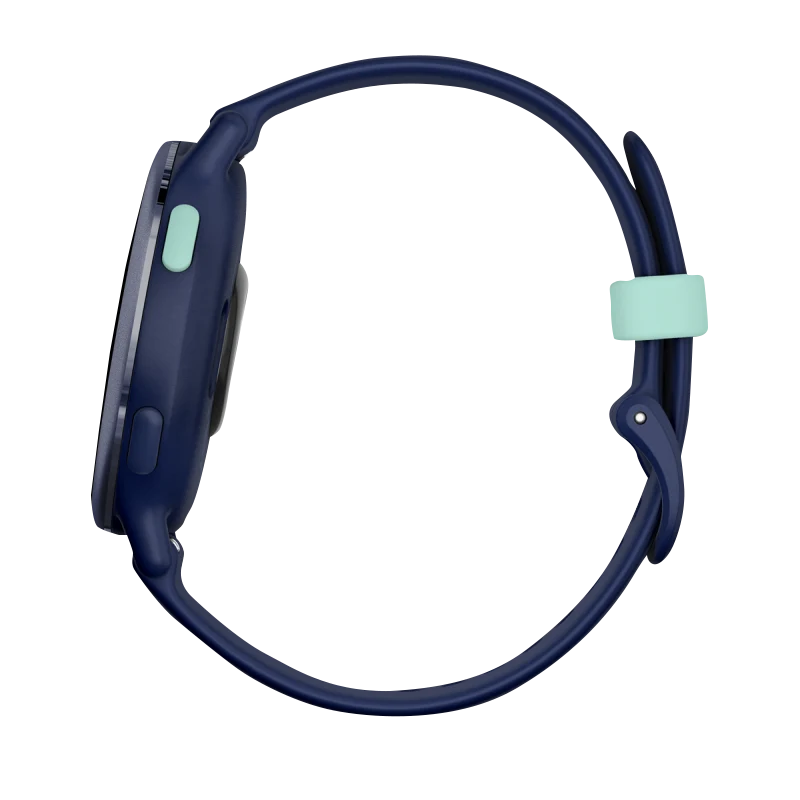 Garmin Vivoactive 5, Metallic Navy Aluminum Bezel with Navy Case and Silicone Band (010-02862-12) by Garmin