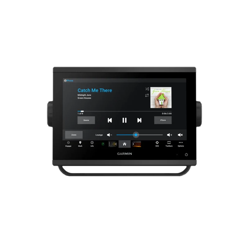 Garmin GPSMAP 923 Non-sonar marine chartplotter with Worldwide Basemap, black touchscreen display.