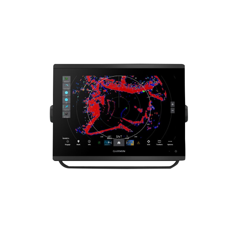 Garmin GPSMAP 1243xsv marine chartplotter with SideVü, ClearVü, CHIRP sonar and mapping